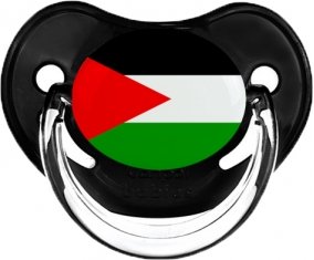 Drapeau Palestine Sucette Physiologique Noir classique