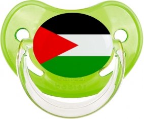 Drapeau Palestine Sucette Physiologique Vert classique