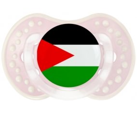 Drapeau Palestine Sucette LOVI Dynamic Retro-rose-tendre classique