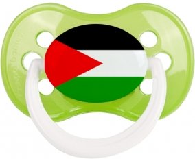 Drapeau Palestine Tétine Anatomique Vert classique