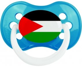 Drapeau Palestine Tétine Anatomique Cyan classique