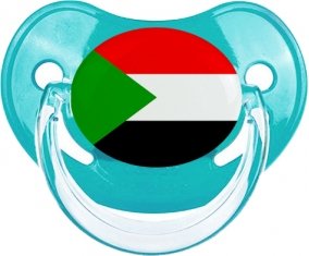 Drapeau Soudan : Sucette Physiologique personnalisée