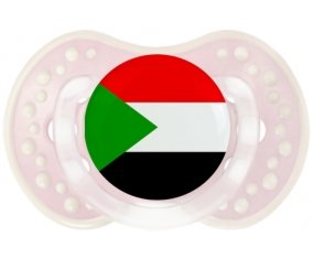 Drapeau Soudan Sucette LOVI Dynamic Retro-rose-tendre classique