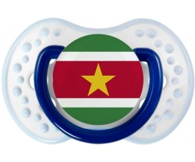 Drapeau Suriname Sucete LOVI Dynamic Marine-blanc-bleu classique