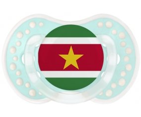Drapeau Suriname Sucete LOVI Dynamic Retro-turquoise-lagon classique