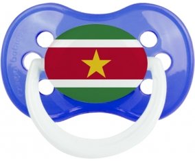 Drapeau Suriname : Sucette Anatomique personnalisée