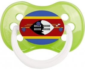 Drapeau Swaziland Tétine Anatomique Vert classique