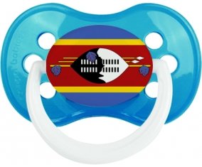 Drapeau Swaziland Tétine Anatomique Cyan classique