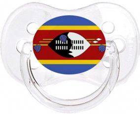 Drapeau Swaziland Sucette Cerise Transparent classique
