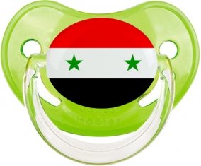 Drapeau République arabe syrienne Sucete Physiologique Vert classique