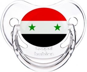 Drapeau République arabe syrienne Sucete Physiologique Transparent classique