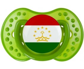 Drapeau Tadjikistan : Sucette LOVI Dynamic personnalisée