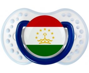 Drapeau Tadjikistan Sucette LOVI Dynamic Marine-blanc-bleu classique