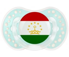 Drapeau Tadjikistan Sucette LOVI Dynamic Retro-turquoise-lagon classique