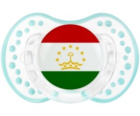 Drapeau Tadjikistan Sucette LOVI Dynamic Retro-blanc-lagon classique