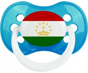 Drapeau Tadjikistan Sucette Anatomique Cyan classique