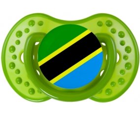 Drapeau Tanzanie : Sucette LOVI Dynamic personnalisée