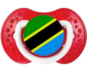 Drapeau Tanzanie Sucete LOVI Dynamic Blanc-rouge classique