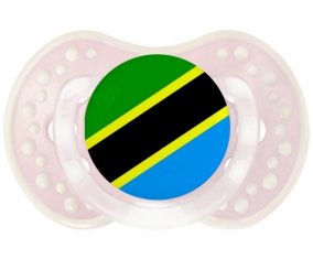 Drapeau Tanzanie Sucete LOVI Dynamic Retro-rose-tendre classique