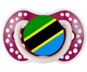 Drapeau Tanzanie Sucete LOVI Dynamic Fuchsia phosphorescente