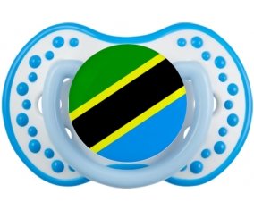 Drapeau Tanzanie Sucete LOVI Dynamic Blanc-bleu phosphorescente
