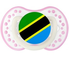 Drapeau Tanzanie Sucete LOVI Dynamic Blanc-rose phosphorescente