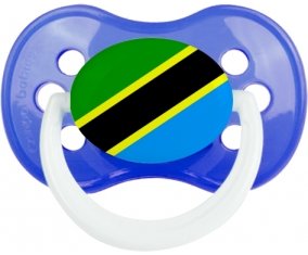 Drapeau Tanzanie : Sucette Anatomique personnalisée