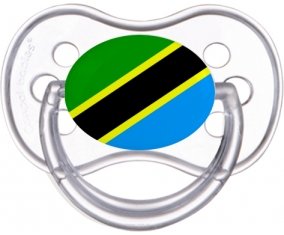 Drapeau Tanzanie Sucete Anatomique Transparente classique