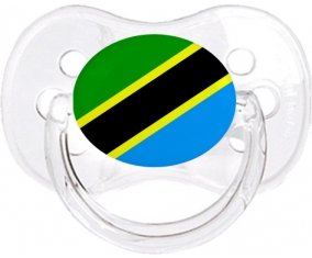 Drapeau Tanzanie Sucete Cerise Transparent classique