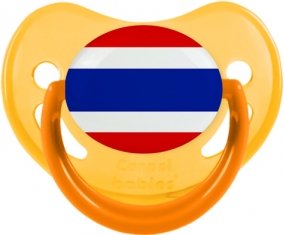 Drapeau Thaïlande Sucete Physiologique Jaune phosphorescente