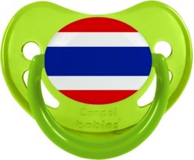 Drapeau Thaïlande Sucete Physiologique Vert phosphorescente
