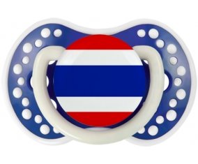 Drapeau Thaïlande Tétine LOVI Dynamic Bleu-marine phosphorescente