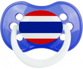 Drapeau Thaïlande Sucette Anatomique Bleu classique