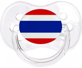 Drapeau Thaïlande Sucette Cerise Transparent classique