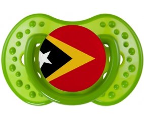 Drapeau Timor Leste Sucette LOVI Dynamic Vert classique