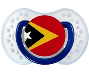 Drapeau Timor Leste Sucette LOVI Dynamic Marine-blanc-bleu classique