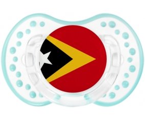 Drapeau Timor Leste Sucette LOVI Dynamic Retro-blanc-lagon classique