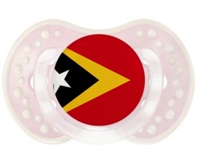 Drapeau Timor Leste Sucette LOVI Dynamic Retro-rose-tendre classique
