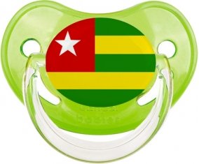 Drapeau Togo Sucette Physiologique Vert classique