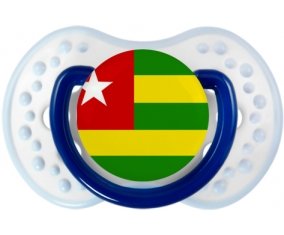 Drapeau Togo Sucette LOVI Dynamic Marine-blanc-bleu classique