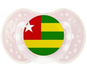Drapeau Togo Sucette LOVI Dynamic Retro-rose-tendre classique