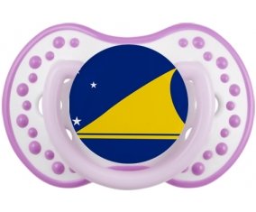 Drapeau Tokelau Sucete LOVI Dynamic Blanc-mauve classique