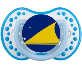 Drapeau Tokelau Sucete LOVI Dynamic Blanc-bleu phosphorescente