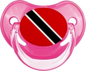 Drapeau Trinité-et-Tobago Sucette Physiologique Rose classique