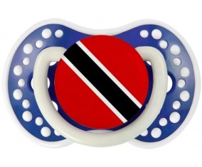 Drapeau Trinité-et-Tobago Sucette LOVI Dynamic Bleu-marine phosphorescente
