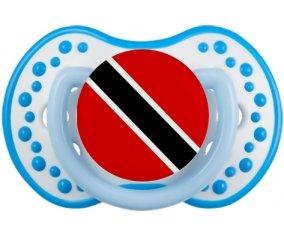 Drapeau Trinité-et-Tobago Sucette LOVI Dynamic Blanc-bleu phosphorescente