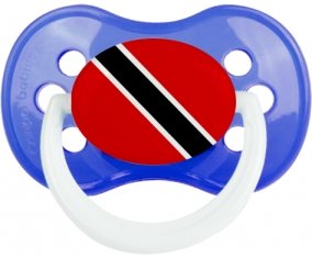 Drapeau Trinité-et-Tobago Tétine Anatomique Bleu classique