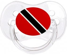 Drapeau Trinité-et-Tobago Sucette Cerise Transparent classique