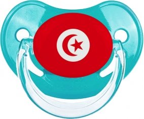 Drapeau Tunisie : Sucette Physiologique personnalisée