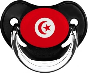 Drapeau Tunisie Sucette Physiologique Noir classique